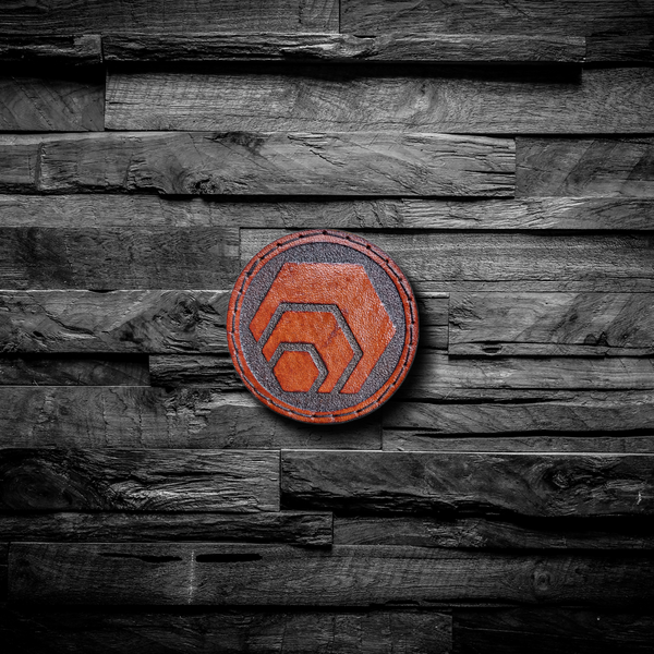Hex Crypto Bundle Velcro Leather Patch