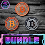 Bitcoin Crypto VELCRO PATCH Bundle