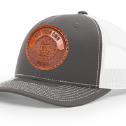Custom Velcro Leather Patch Trucker Hat